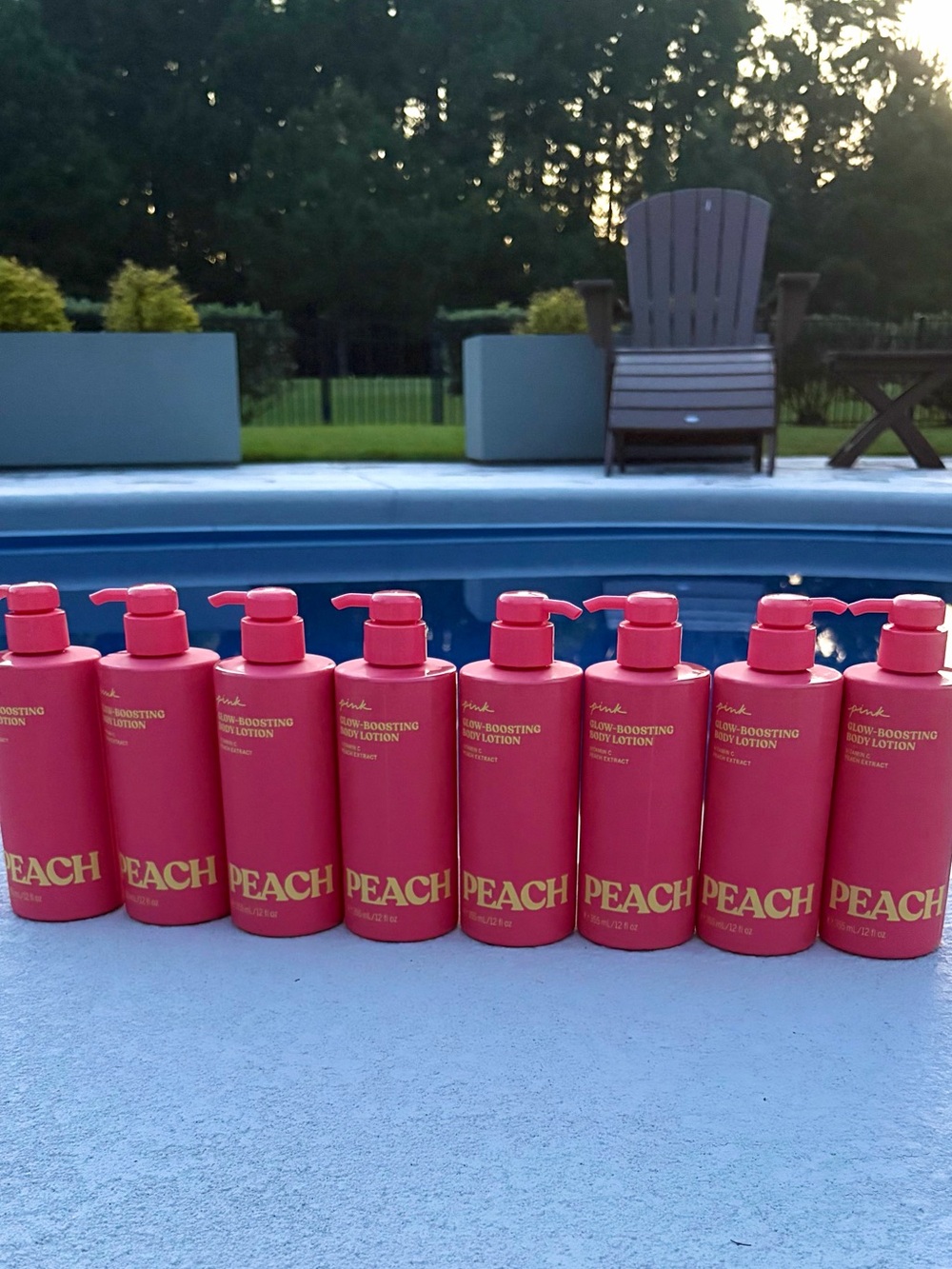 PINK Victoria’s Secret - 12oz PEACH - Glow Boosting Body Lotion - Picture 7 of 11